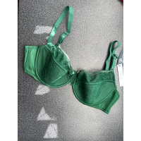 Красивий бюстгальтер на чашку D , E СМАРАГДОВИЙ